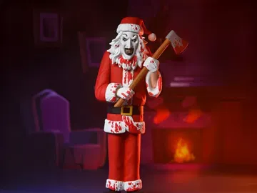 Terrifier 3 Toony Terrors Art the Clown (Bloody Santa Suit)