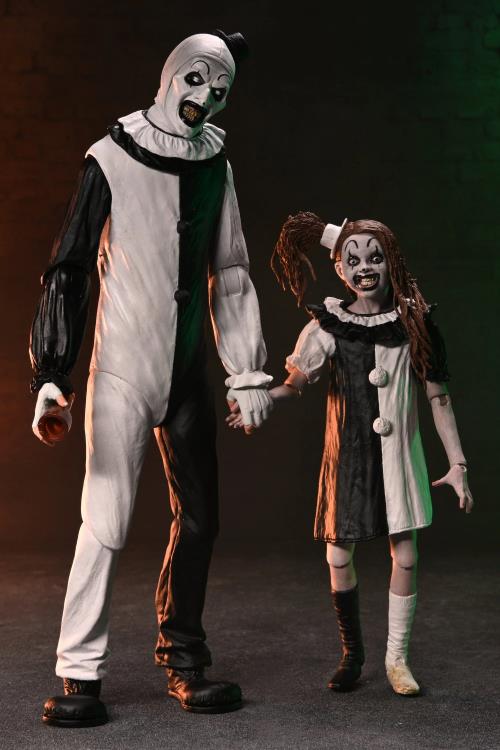 Terrifier 2 Ultimate Art the Clown & Little Pale Girl Two-Pack image 3