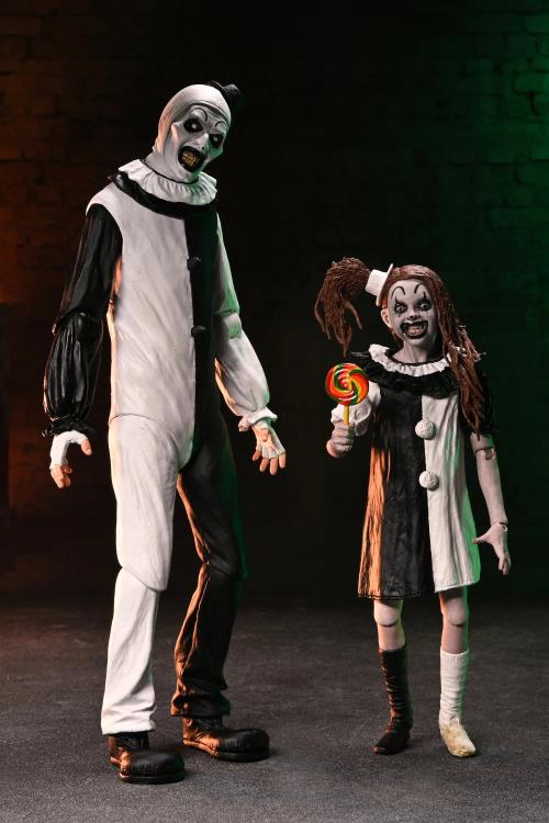 Terrifier 2 Ultimate Art the Clown & Little Pale Girl Two-Pack image 4