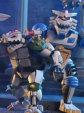 Teenage Mutant Ninja Turtles (Animated Series) Robo Tokka & Robo Rahzar Two-Pack image 2