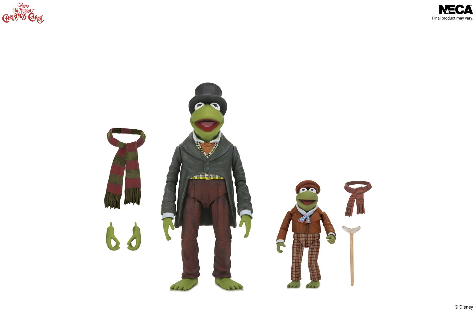 The Muppet Christmas Carol Ultimate Kermit as Bob Cratchit and Robin as Tiny Tim Two-Pack image 7