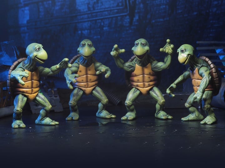 Teenage Mutant Ninja Turtles (1990 Movie) Baby Turtles Set image 1