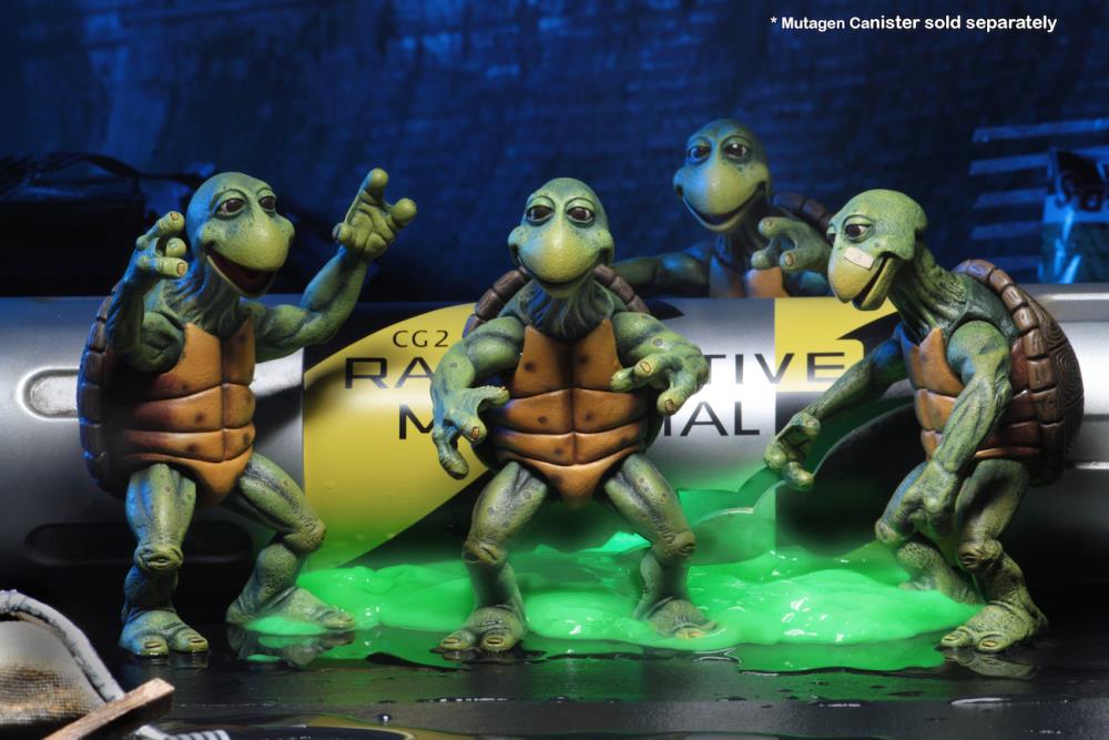 Teenage Mutant Ninja Turtles (1990 Movie) Baby Turtles Set image 3