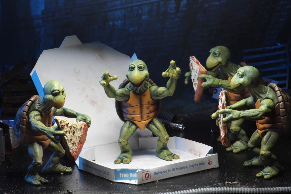 Teenage Mutant Ninja Turtles (1990 Movie) Baby Turtles Set image 5