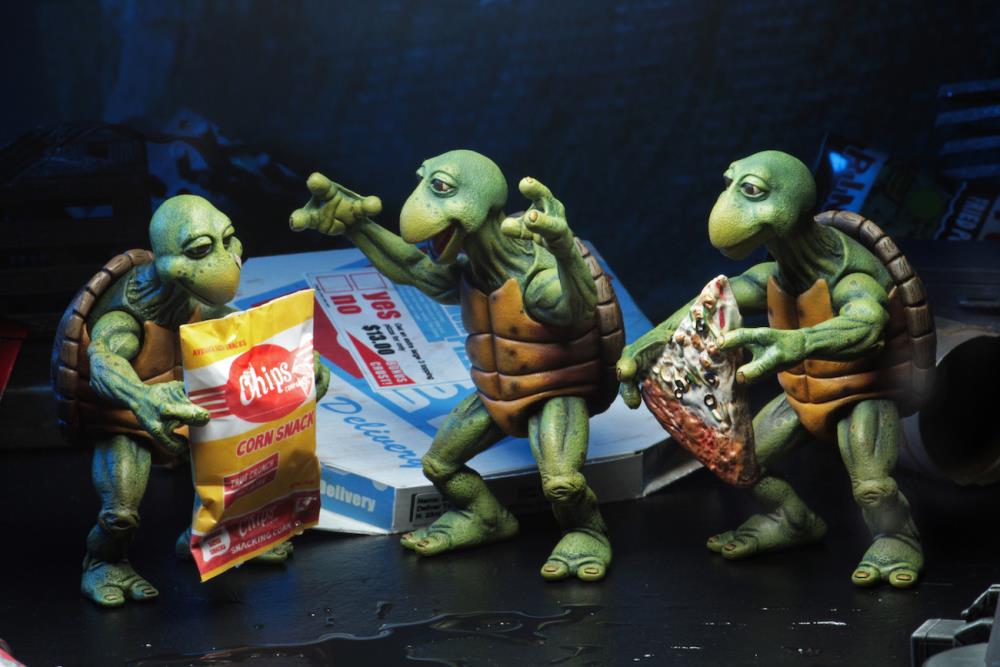 Teenage Mutant Ninja Turtles (1990 Movie) Baby Turtles Set image 7