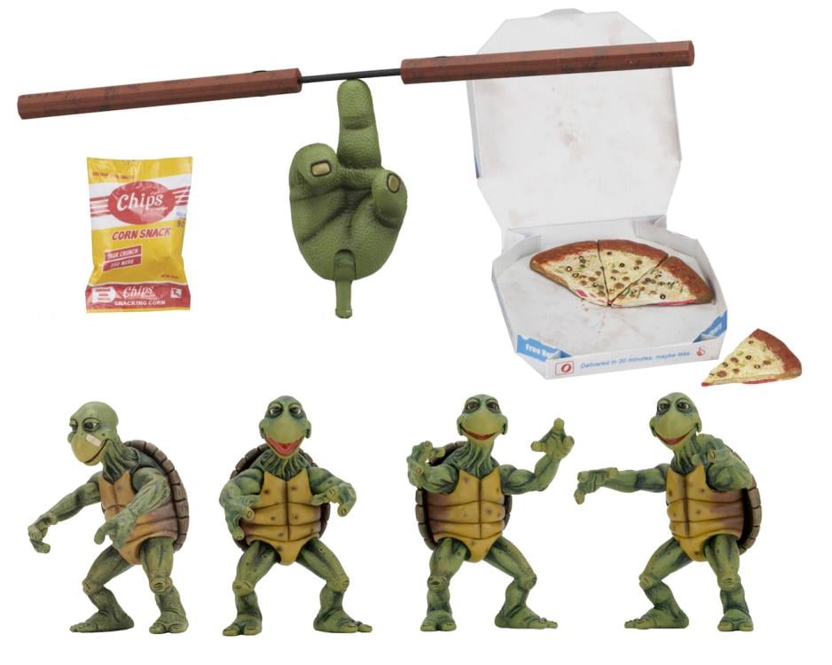 Teenage Mutant Ninja Turtles (1990 Movie) Baby Turtles Set image 8