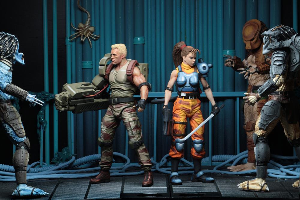 Alien vs. Predator Dutch Schaefer & Linn Kurosawa (Arcade Appearance) Two-Pack image 9