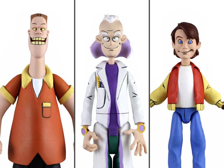 Back to the Future Toony Classics Set of 3 Figures image 1