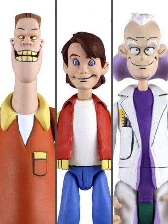 Back to the Future Toony Classics Set of 3 Figures image 2