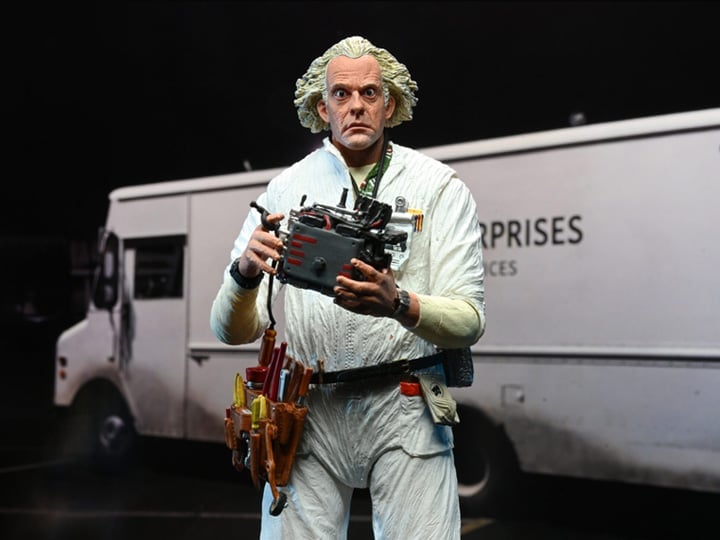 Back to the Future Ultimate Doc Brown (Hazmat Suit) image 1