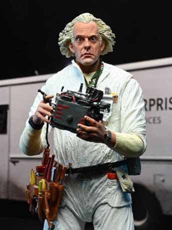 Back to the Future Ultimate Doc Brown (Hazmat Suit) image 2