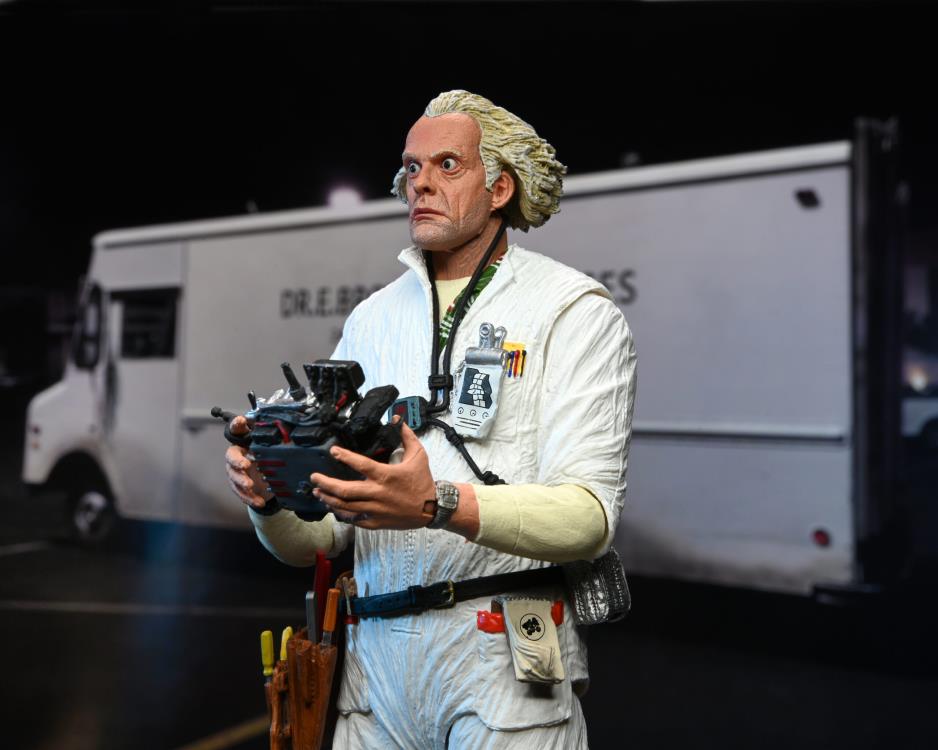 Back to the Future Ultimate Doc Brown (Hazmat Suit) image 5