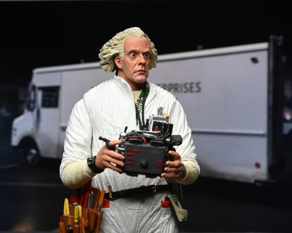 Back to the Future Ultimate Doc Brown (Hazmat Suit) image 6