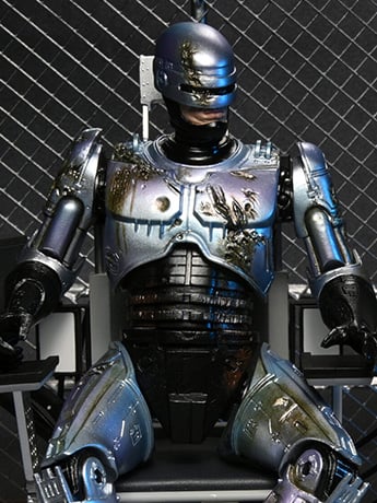 RoboCop Ultimate Battle Damaged RoboCop with Chair image 2