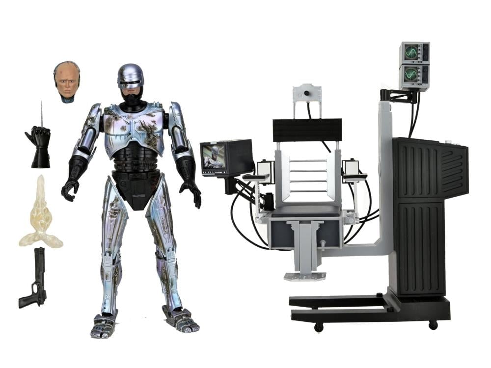 RoboCop Ultimate Battle Damaged RoboCop with Chair image 3