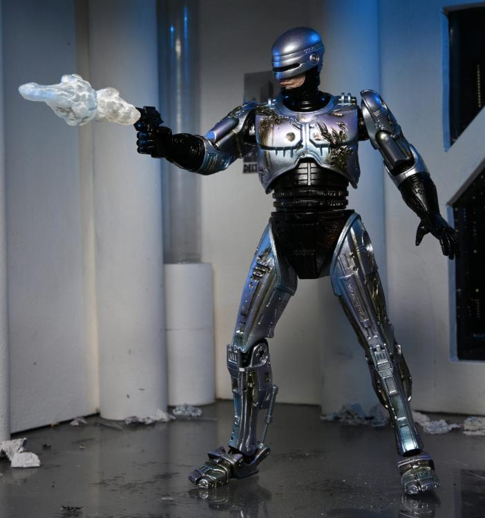 RoboCop Ultimate Battle Damaged RoboCop with Chair image 9