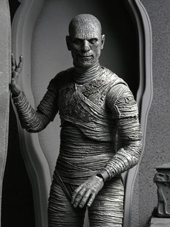 Universal Monsters Ultimate Mummy (Black & White) image 2