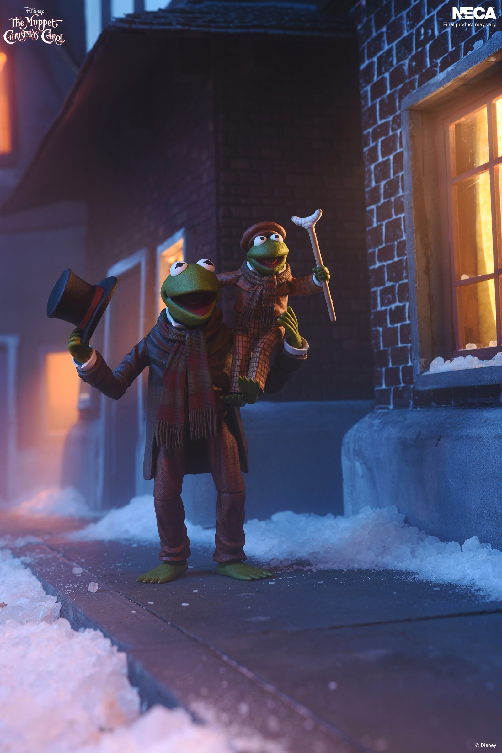 The Muppet Christmas Carol Ultimate Kermit as Bob Cratchit and Robin as Tiny Tim Two-Pack image 2