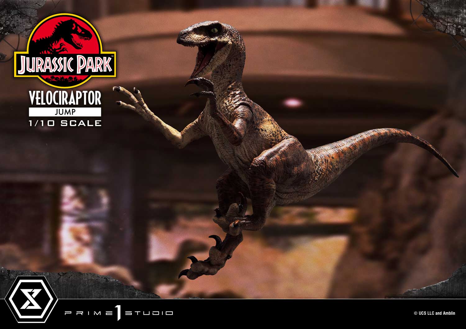 Jurassic Park (Film) Velociraptor Jump image 2