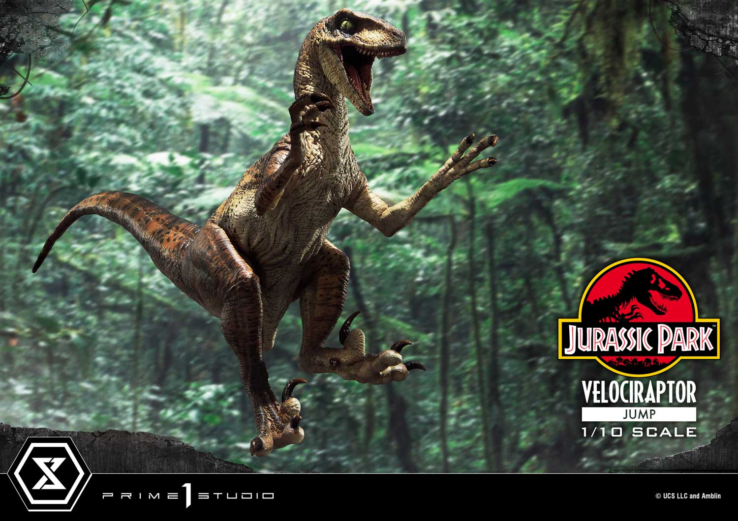 Jurassic Park (Film) Velociraptor Jump image 6