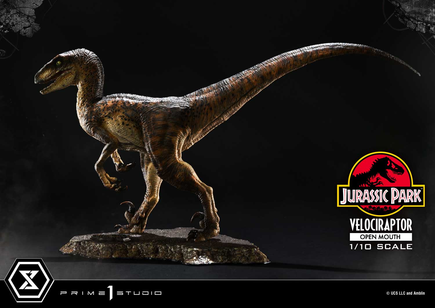 Jurassic Park (Film) Velociraptor Open Mouth image 4
