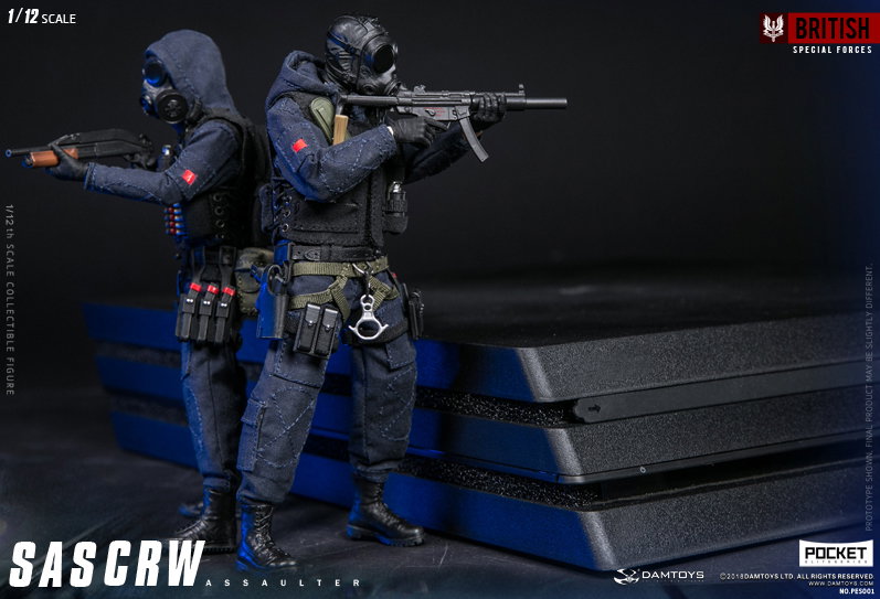 British Special Air Service Counter Terrorism Unit (SAS) Crw - Assault/Breacher image 10