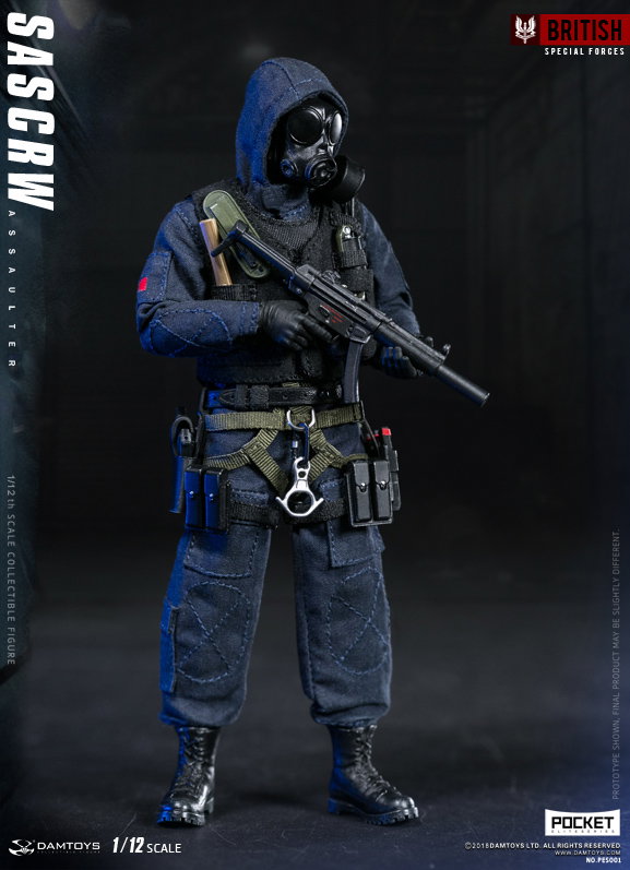 British Special Air Service Counter Terrorism Unit (SAS) Crw - Assault/Breacher image 2