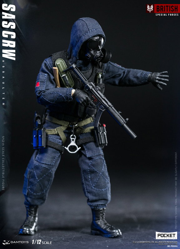 British Special Air Service Counter Terrorism Unit (SAS) Crw - Assault/Breacher image 3