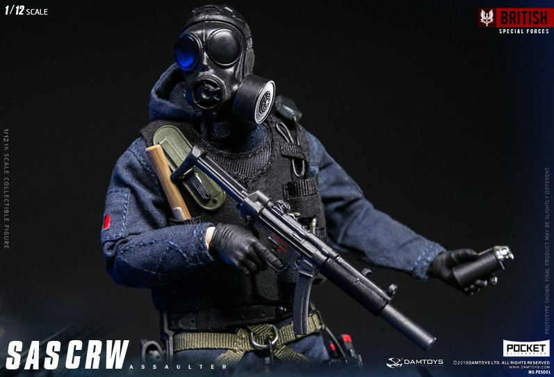 British Special Air Service Counter Terrorism Unit (SAS) Crw - Assault/Breacher image 5