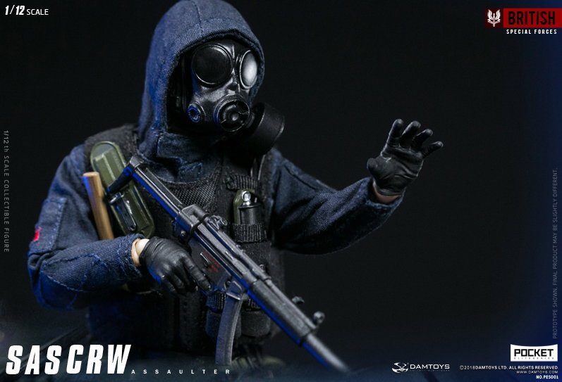 British Special Air Service Counter Terrorism Unit (SAS) Crw - Assault/Breacher image 6