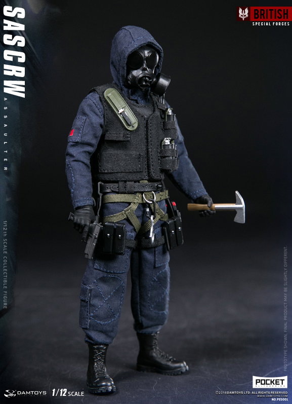 British Special Air Service Counter Terrorism Unit (SAS) Crw - Assault/Breacher image 7