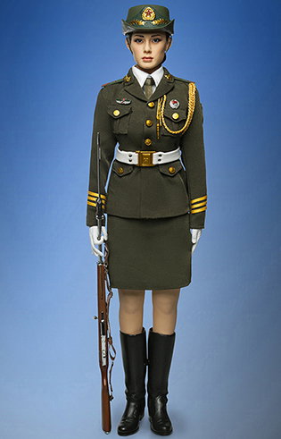 Female Honor Guard from China Army image 2