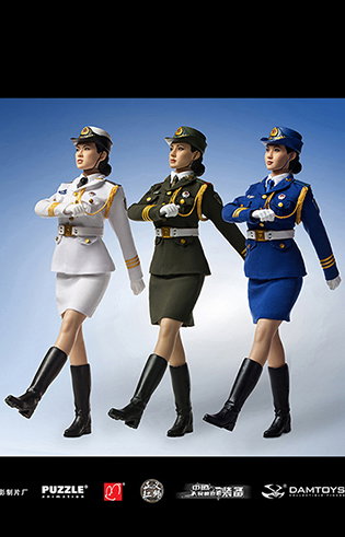 Female Honor Guard from China Army image 4