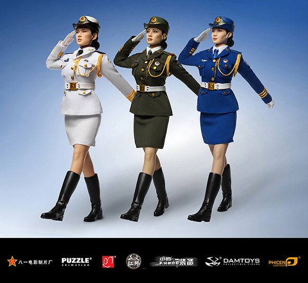 Female Honor Guard from China Army image 6