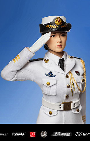 Female Honor Guard from China Navy image 2