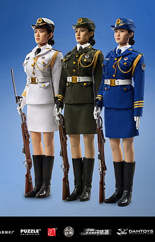 Female Honor Guard from China Navy image 4