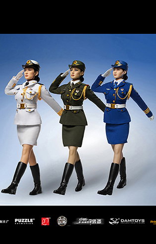 Female Honor Guard from China Air Force image 2