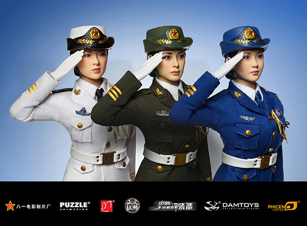 Female Honor Guard from China Air Force image 5