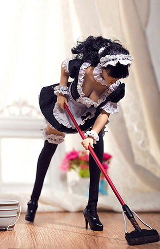Maidservant-Uniform Temptation Series Artistic Interpretation image 3