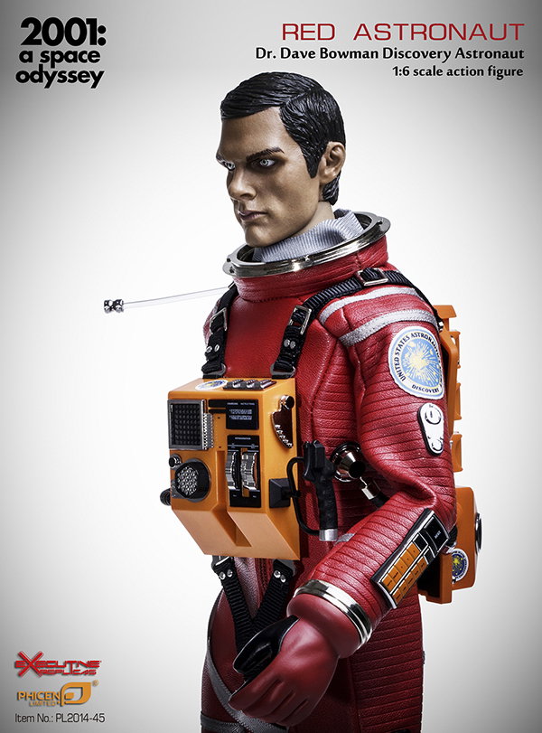 Red AstronautDr.Dave Bowman Discovery Astronaut image 10