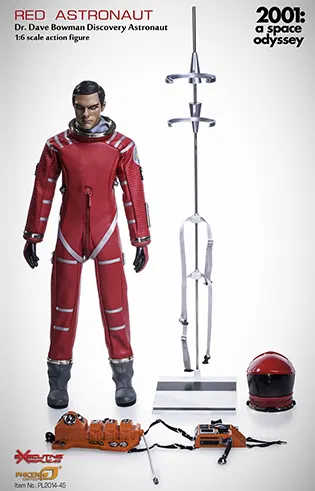 Red AstronautDr.Dave Bowman Discovery Astronaut