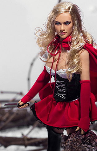 Little Red Riding Hood-Grimm's Fairy Tales Artistic Interpretation image 3