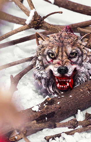 Little Red Riding Hood-Grimm's Fairy Tales Artistic Interpretation image 4