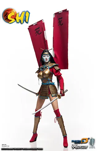 Shi in battle armor