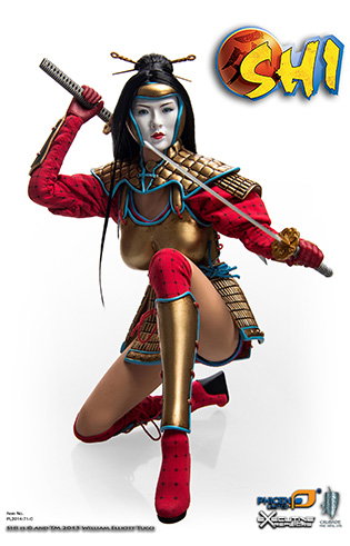 Shi in battle armor image 2
