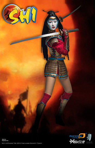 Shi in battle armor image 3