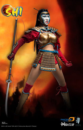 Shi in battle armor image 4