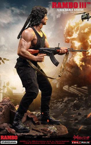 Rambo III Premium Statue image 3