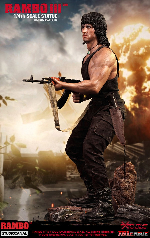 Rambo III Premium Statue image 8