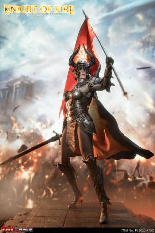 Knight of Fire-Black image 4